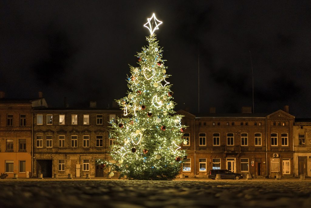 2024. gada Ziemassvētku rotājumi Liepājā