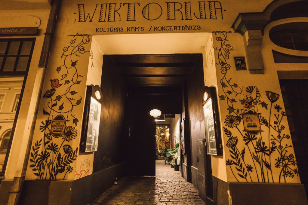 Kultūras nama Wiktorija ieeja