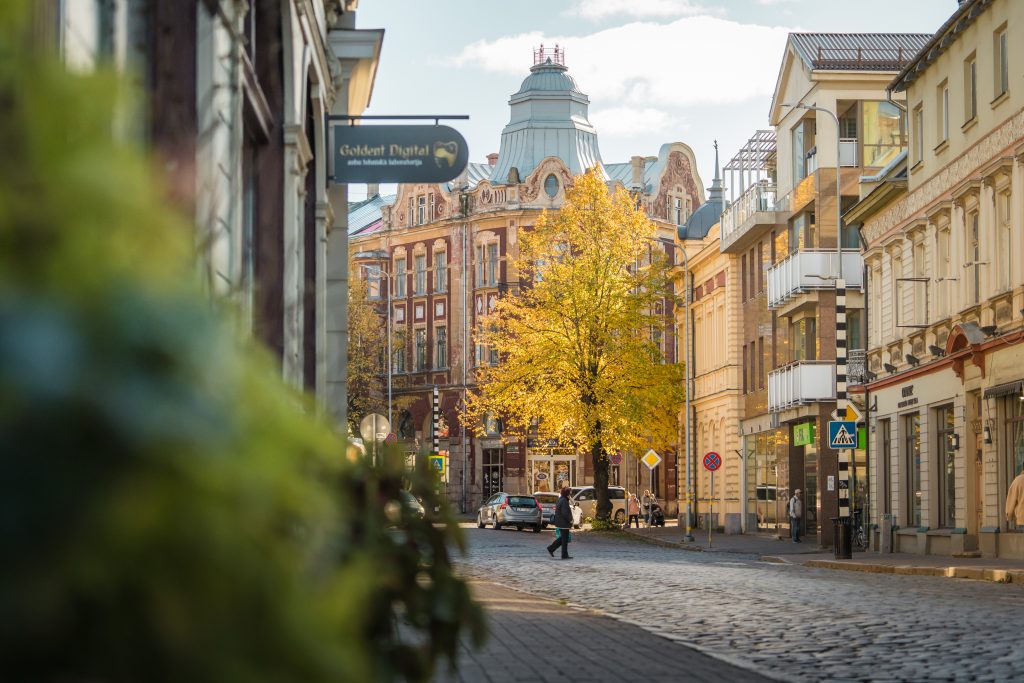 Rudenīgs Liepājas ielas skats