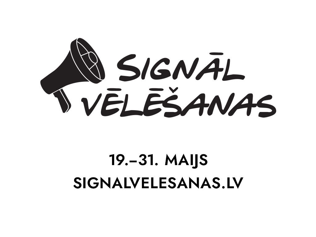 Signālvēlēšanu logo