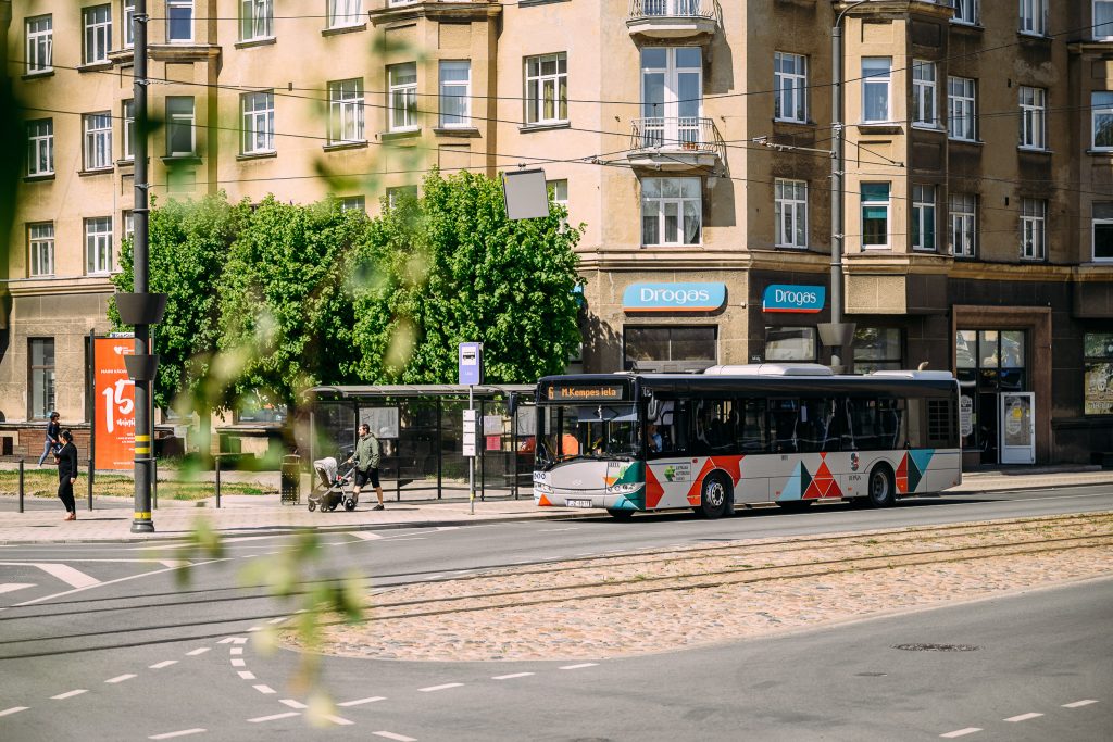 Sabiedriskais transports Liepājas ielās