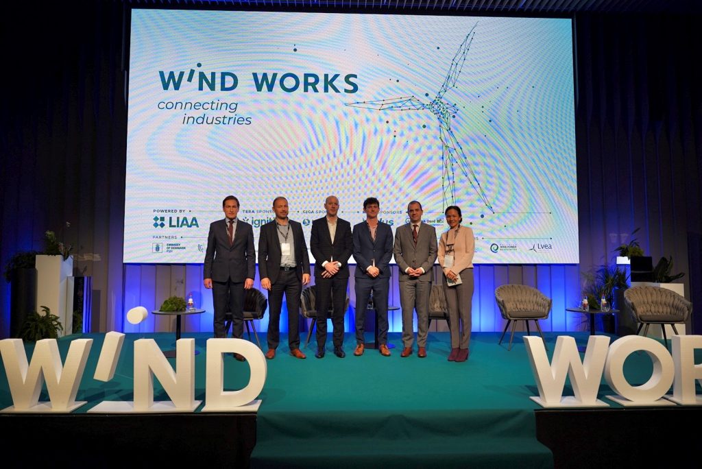 vēja enerģijas konferences “Wind Works” dalībnieki